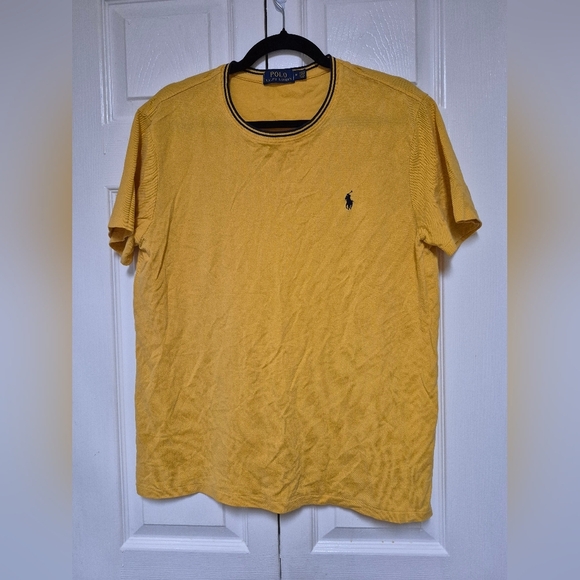 Polo by Ralph Lauren Yellow Short Sleeve Tee - Picture 1 of 3